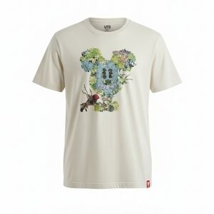Disney Mickey Mouse Floral Tee Shirt